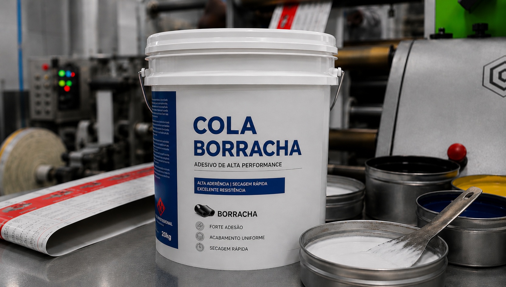 Cola borracha de alta performance
